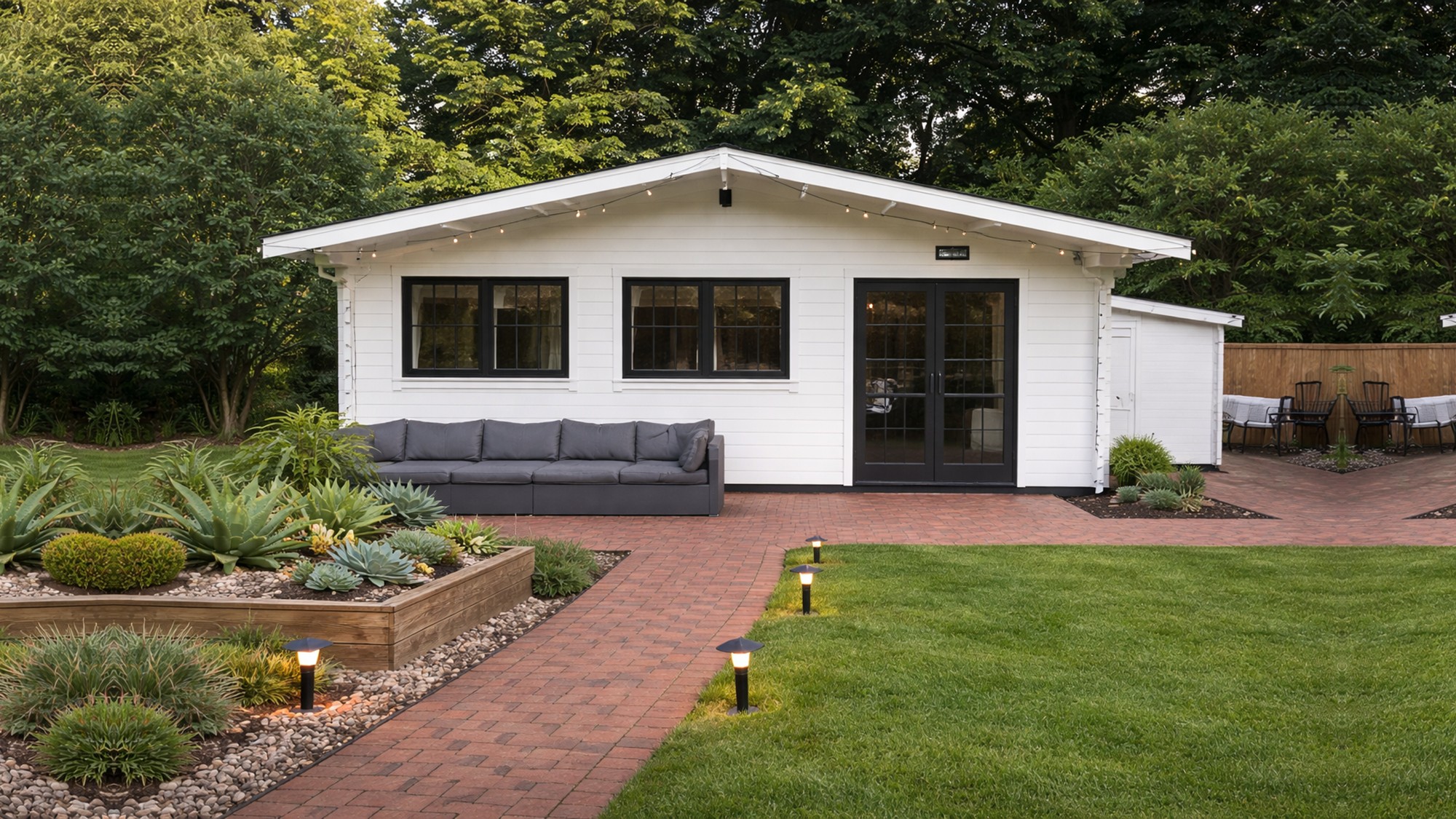 CASA MADERA MODELO GARACHICO 45mm 600X600+75cm