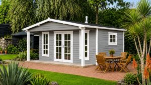 CASA MADERA MODELO HUGO 45mm 500X500 +170cm
