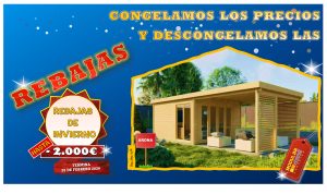 CASA Mod. ARONA CON PORCHE FRONTAL-400X490+400 CMS - 58MM-