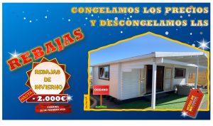 CASA MADERA MODELO OCEANO 45mm 600X400+185 cm. 24 + 12 m2