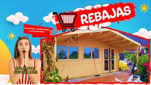 CASA MADERA MODELO TEGUISE 45mm 595X400 +185cm