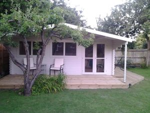 CASA MADERA MODELO TEGUISE 45mm 595X400 +185cm
