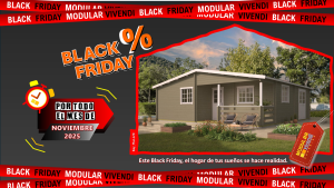 CASA DE MADERA MENCEY 3 HABITACIONES  70mm 848X941cm