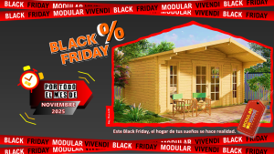 CASA MADERA MODELO PALMAR 45mm 500X380 +120cm