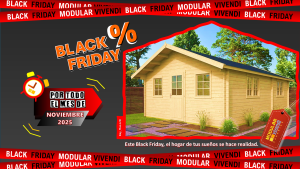 CASA DE MADERA MODELO TENERIFE 44mm 532x702 cm