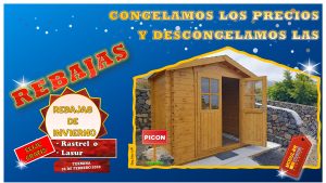 CASETA MADERA MODELO PICÓN 28mm  300X300