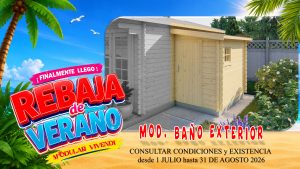 MODULO EXTENSIÓN CASA + VENTANA 28mm 160X220