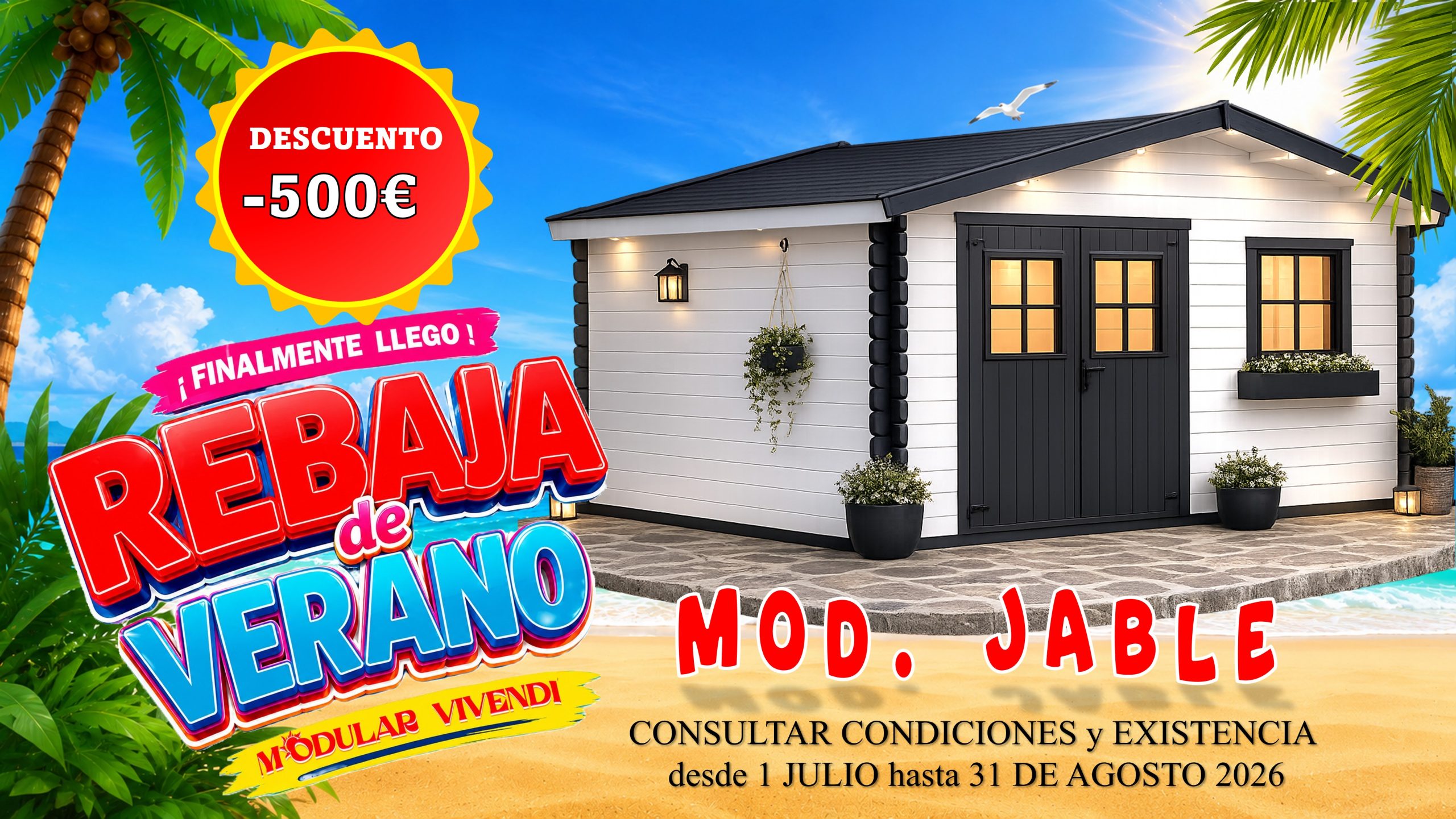 CASETA MADERA MODELO JABLE 28mm 400X300