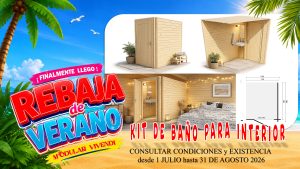 KIT BAÑO INTERIOR PARA CASA 28 mm  138x198