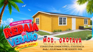 CASAS PREFABRICADAS OROTAVA 6 ESTANCIAS 1032X633- 44MM