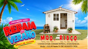 CASETA MADERA MODELO RISCO 28mm 300X200